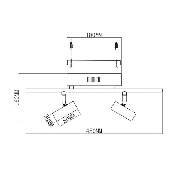 Светодиодный спот Moderli Right V5045-2WL Светодиодный спот Moderli Right V5045-2WL