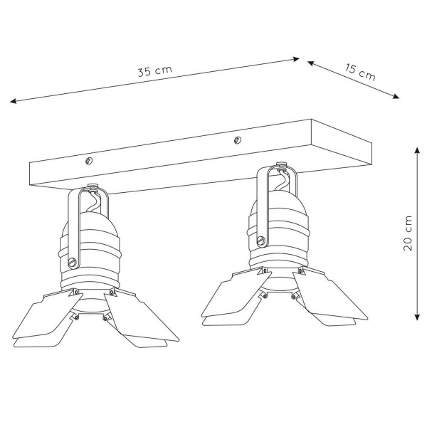 Спот Lucide Picto 17997/02/35 Спот Lucide Picto 17997/02/35