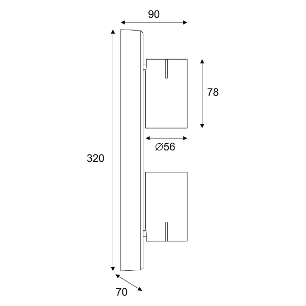 Спот Vele Luce Carrisi VL8067S02 Спот Vele Luce Carrisi VL8067S02