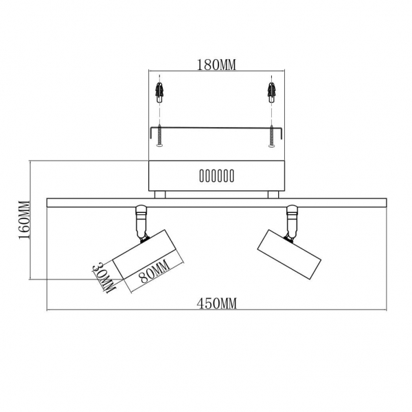 Светодиодный спот Moderli Right V5044-2WL Светодиодный спот Moderli Right V5044-2WL