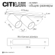 Спот Citilux Axel CL512521