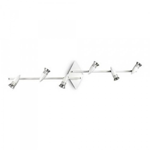 Спот Ideal Lux Alfa PL6 Bianco 122748