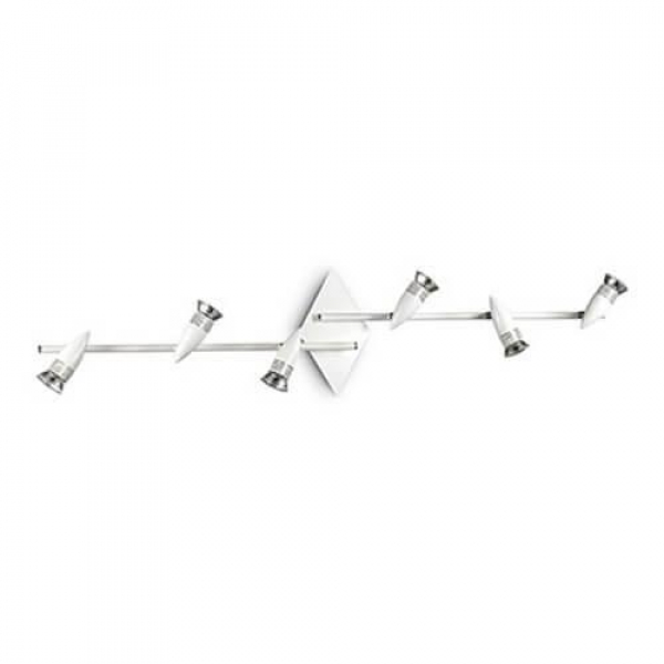 Спот Ideal Lux Alfa PL6 Bianco 122748 Спот Ideal Lux Alfa PL6 Bianco 122748