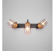 Настенный светильник Eurosvet 20122/3 черный/золото