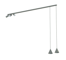 Накладной светильник спот Nowodvorski Fourty Surface V Umbra Gray 11472