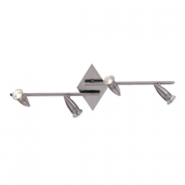 Спот Ideal Lux Alfa PL4 Nickel 006321 Спот Ideal Lux Alfa PL4 Nickel 006321