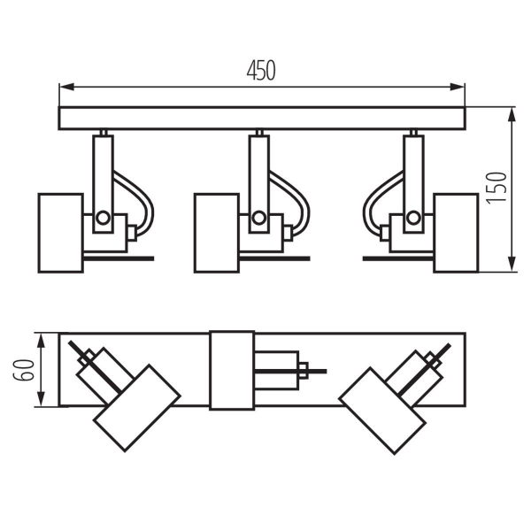 Спот Kanlux SONDA II EL-3I B 34924 Спот Kanlux SONDA II EL-3I B 34924