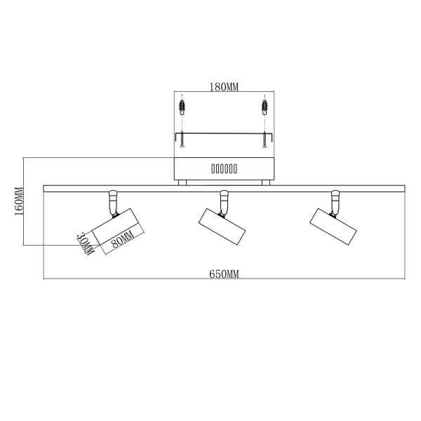 Светодиодный спот Moderli Right V5042-3WL Светодиодный спот Moderli Right V5042-3WL