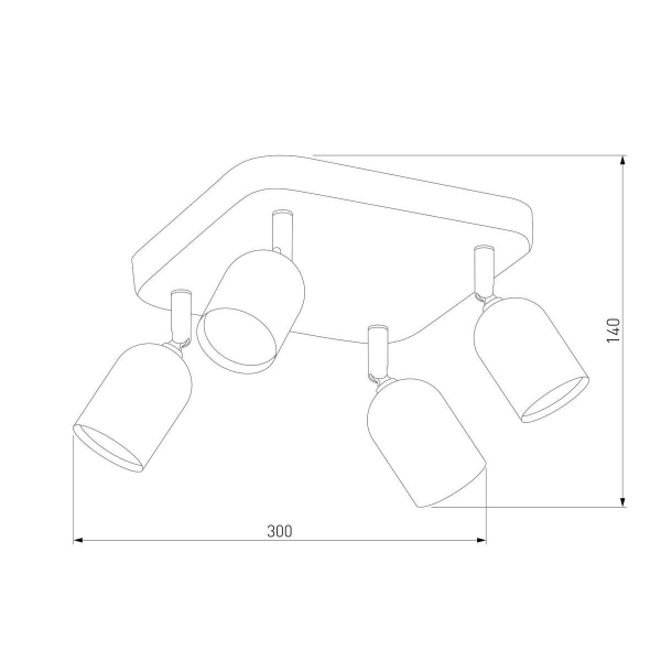 Спот TK Lighting 3306 Top Спот TK Lighting 3306 Top