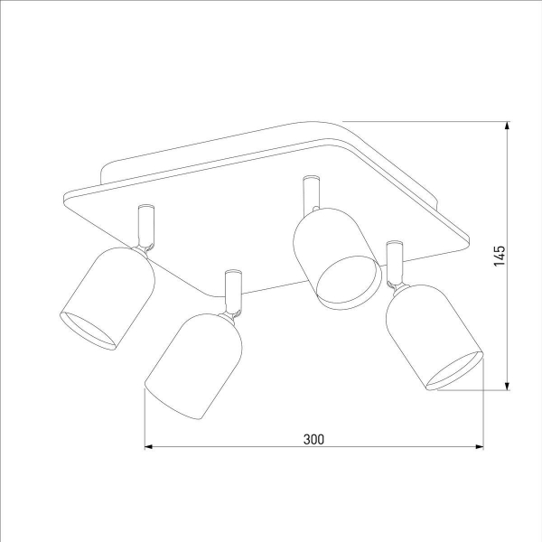 Спот TK Lighting 4414 Top Спот TK Lighting 4414 Top