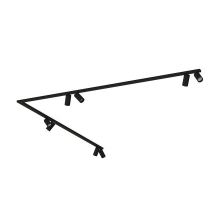 Накладной спот Nowodvorski Mono Corner 2x200 Black 7723