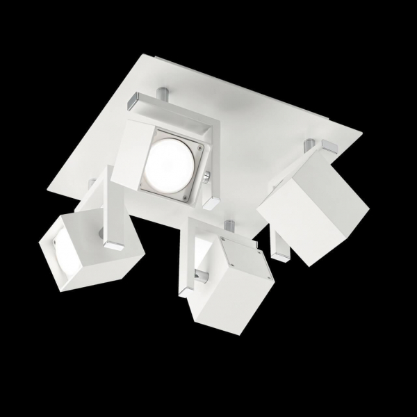 Спот Ideal Lux Mouse PL4 Bianco 073583 Спот Ideal Lux Mouse PL4 Bianco 073583