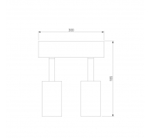 Спот Eurosvet Bronze 20063/4 LED античная бронза