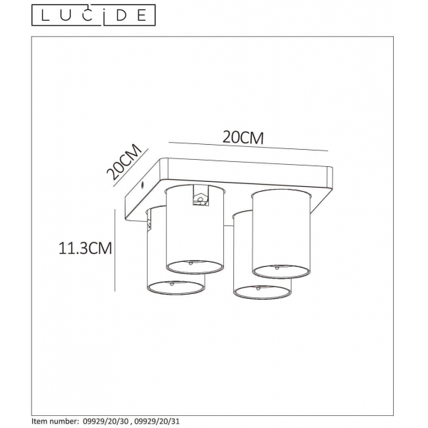 Спот Lucide Nigel 09929/20/31 Спот Lucide Nigel 09929/20/31