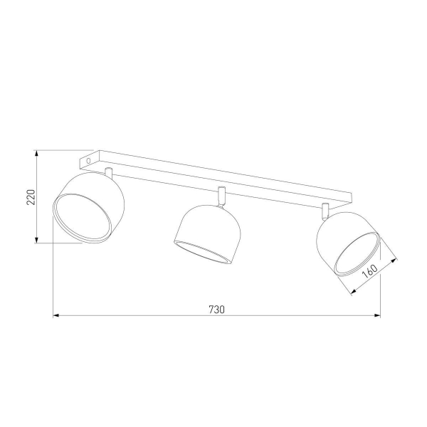 Спот TK Lighting 3416 Altea White Спот TK Lighting 3416 Altea White