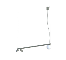 Подвесной светильник спот Nowodvorski Fourty Surface III Umbra Gray 11471