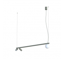 Подвесной светильник спот Nowodvorski Fourty Surface III Umbra Gray 11471