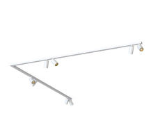 Накладной спот Nowodvorski Mono Corner 2x200 White/Gold 7697