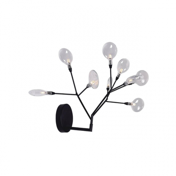 Бра Crystal Lux Evita AP9 BLack/Transparent Бра Crystal Lux Evita AP9 BLack/Transparent