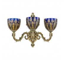 Бра Bohemia Ivele 7101B15/3/210 GB P1 U Amber-Blue/H-1I