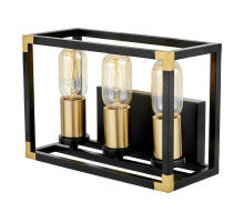 Бра Lumina Deco Waldorf LDW 1140-3 BK+MD