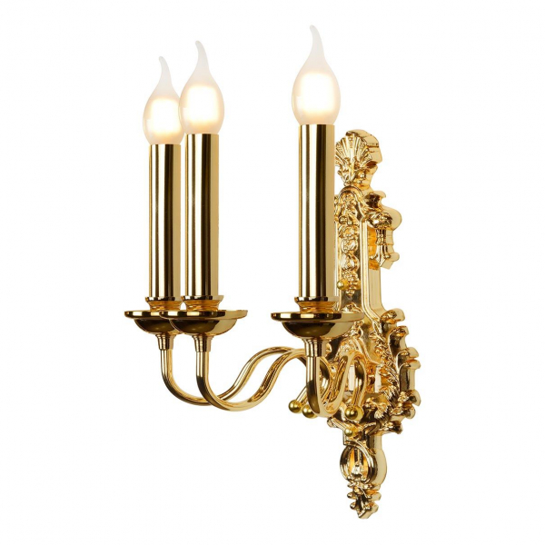 Бра iLamp Louvre B8551-3W GD Бра iLamp Louvre B8551-3W GD