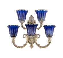 Бра Bohemia Ivele 7109B16/3+2/210 GW P2 U Clear-Blue/H-1K