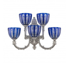 Бра Bohemia Ivele 7109B15/3+2/210 NW P1 U Clear-Blue/H-1H