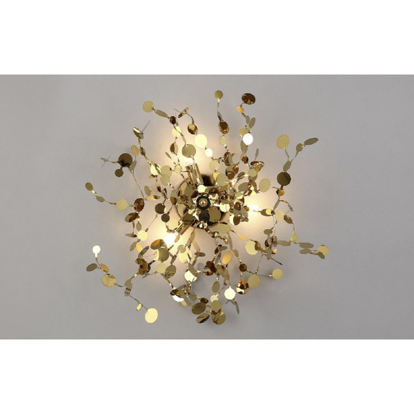 Бра Crystal Lux GARDEN AP-PL3 D400 GOLD Бра Crystal Lux GARDEN AP-PL3 D400 GOLD