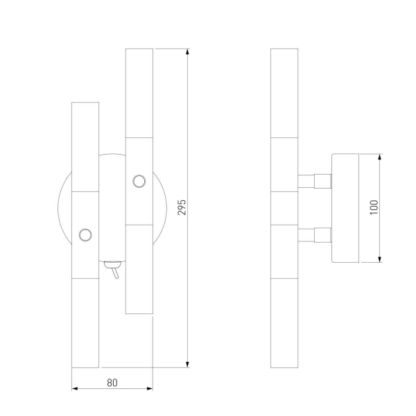 Бра Bogates Bastone 346/4 Бра Bogates Bastone 346/4