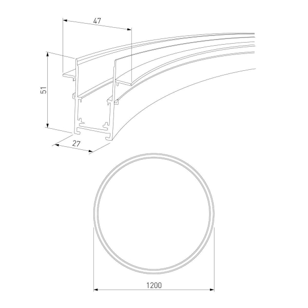 Встраиваемый шинопровод Elektrostandard Slim Magnetic 85159/00 a066496 Встраиваемый шинопровод Elektrostandard Slim Magnetic 85159/00 a066496