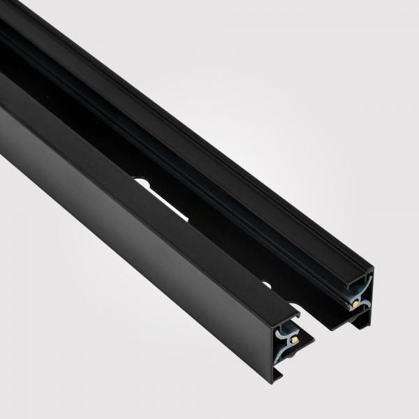 Шинопровод накладной Hesby Lighting Skylite Однофазный 220В-2м, чёрный HSBL_0002 Шинопровод накладной Hesby Lighting Skylite Однофазный 220В-2м, чёрный HSBL_0002