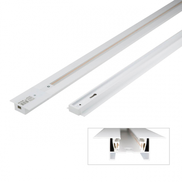Шинопровод встраиваемый однофазный Volpe UBX-Q123 RS2 White 100 Set01 UL-00007376 Шинопровод встраиваемый однофазный Volpe UBX-Q123 RS2 White 100 Set01 UL-00007376