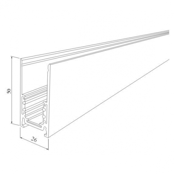 Шинопровод магнитный Elektrostandard Slim Magnetic 85085/00 a057185 Шинопровод магнитный Elektrostandard Slim Magnetic 85085/00 a057185