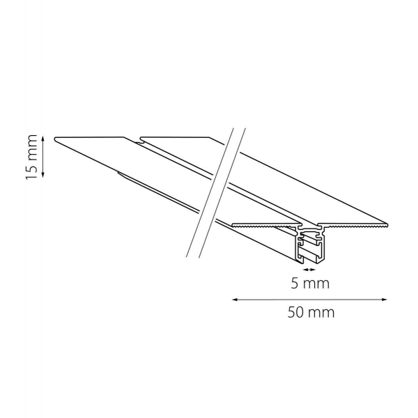 Шинопровод встраиваемый Lightstar Linea 506327 Шинопровод встраиваемый Lightstar Linea 506327