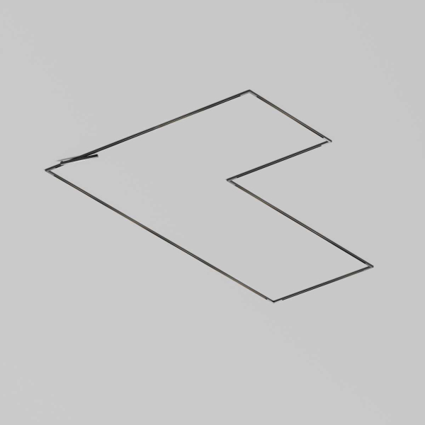 Шинопровод 3 м Exility X накладной Maytoni Technical EXILITY X Busbar trunkings Exility X TRX239-413B