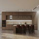 Шинопровод Hesby Lighting под натяжной потолок ElDeko, 48В-1м, чёрный HSBL_0072