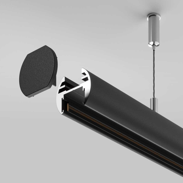 Шинопровод накладной/подвесной Maytoni Technical Busbar trunkings Basity TRX172-R-111B Шинопровод накладной/подвесной Maytoni Technical Busbar trunkings Basity TRX172-R-111B