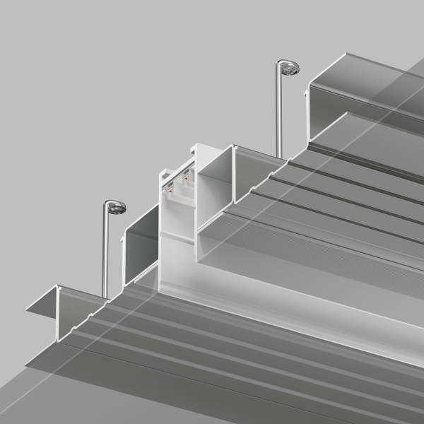 Шинопровод встраиваемый однофазный Denkirs Smart TR2013-WH