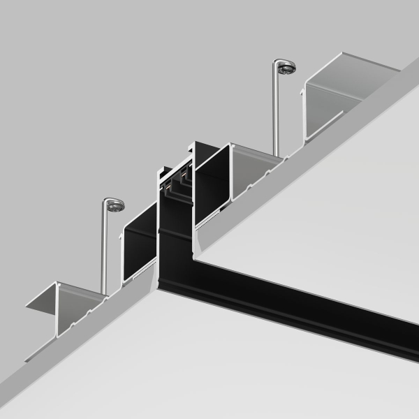 Шинопровод встраиваемый однофазный Denkirs Smart TR2012-BK
