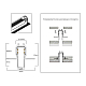 Шинопровод 2м встраиваемый под ГКЛ Ambrella Light TRACK SYSTEM GL1922