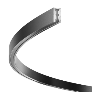 Шинопровод круглый из полукругов 1200мм Maytoni Technical FLARITY Busbar trunkings Flarity TRX154-2SR-D1200-B