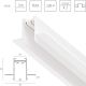 Трек PRO 220V, 2 метра Lightstar Teta Pro 505226