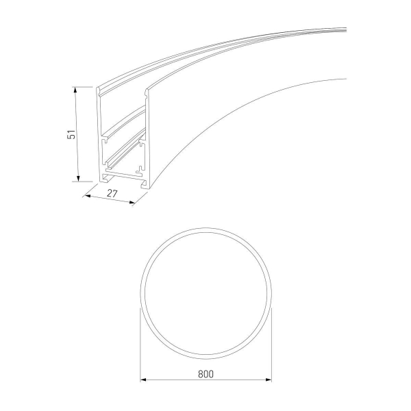 Шинопровод Elektrostandard Slim Magnetic 85160/00 a066497 Шинопровод Elektrostandard Slim Magnetic 85160/00 a066497