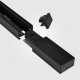 Шинопровод накладной Hesby Lighting Skylite Однофазный 220В-2м, чёрный HSBL_0002