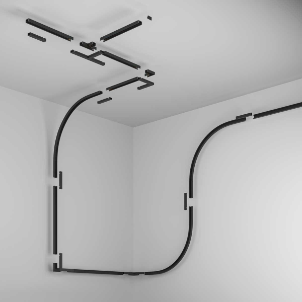 Шинопровод накладной Maytoni Technical Busbar trunkings Basity TRX172-112B Шинопровод накладной Maytoni Technical Busbar trunkings Basity TRX172-112B