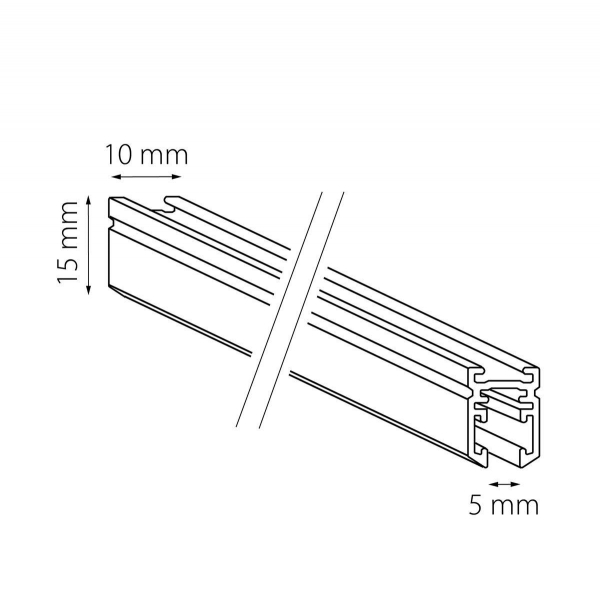 Шинопровод Lightstar Linea 506017 Шинопровод Lightstar Linea 506017