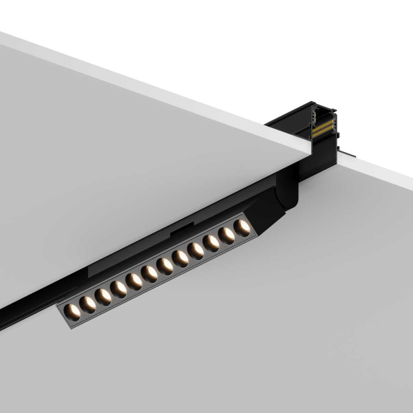 Шинопровод встраиваемый Hesby Lighting ElDeko 48В-1м, чёрный HSBL_0060 Шинопровод встраиваемый Hesby Lighting ElDeko 48В-1м, чёрный HSBL_0060