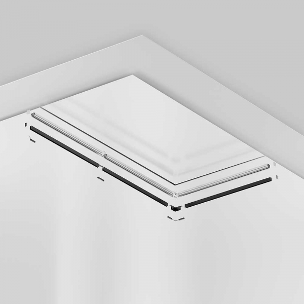 Шинопровод встраиваемый магнитный Maytoni Technical Exility Busbar TRA034MP-212S Шинопровод встраиваемый магнитный Maytoni Technical Exility Busbar TRA034MP-212S