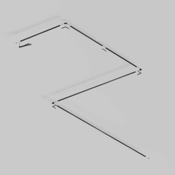 Шинопровод 1 м Exility X накладной Maytoni Technical EXILITY X Busbar trunkings Exility X TRX239-411B